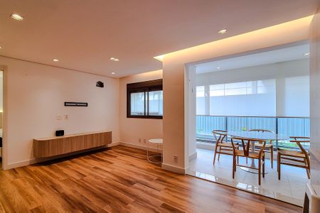 Sala de apartamento para alugar com 1 quarto, 70m² em Perdizes, São Paulo