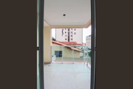 Varanda da Sala de apartamento à venda com 3 quartos, 78m² em Santa Branca, Belo Horizonte