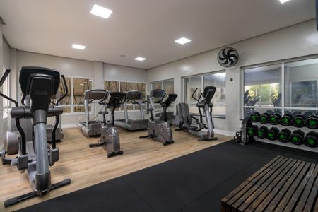 Apartamento à venda com 96m², 2 quartos e 2 vagas Apartamento à venda com 96m², 2 quartos e 2 vagasÁrea comum - Academia