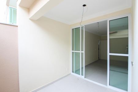 Varanda da Sala de apartamento à venda com 3 quartos, 115m² em Santa Branca, Belo Horizonte