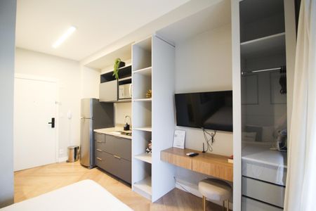 Suíte  de kitnet/studio à venda com 1 quarto, 27m² em Ibirapuera, São Paulo