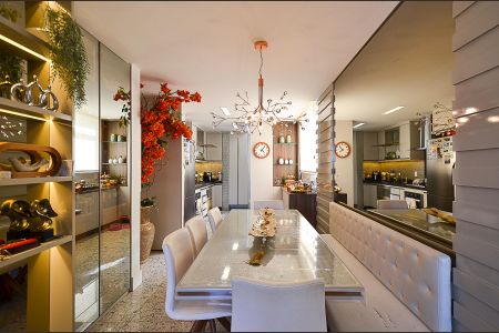 Sala de Jantar de apartamento à venda com 2 quartos, 106m² em Centro, Belo Horizonte