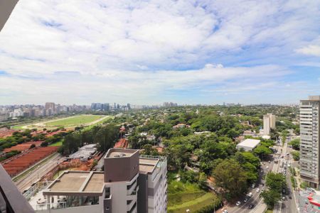 Studio à venda com 40m², 1 quarto e 1 vagaVaranda