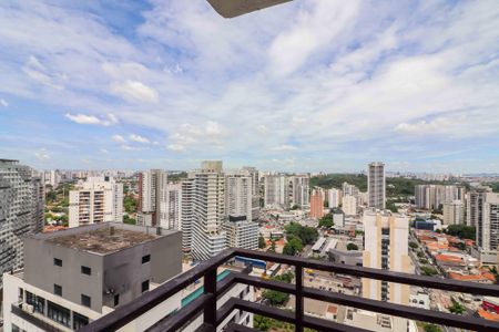 Studio à venda com 40m², 1 quarto e 1 vagaVaranda