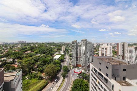 Studio à venda com 40m², 1 quarto e 1 vagaVaranda