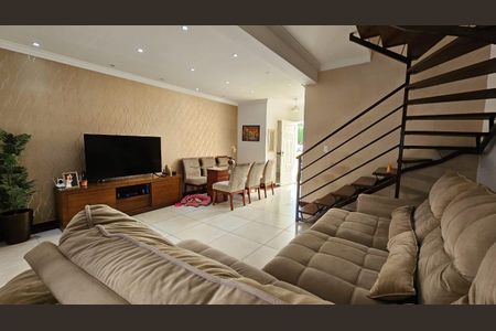 Sala de casa de condomínio à venda com 3 quartos, 82m² em Jardim Shangai, Jundiaí