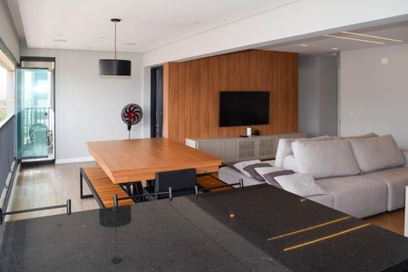 Sala de apartamento para alugar com 3 quartos, 124m² em Tatuapé, São Paulo