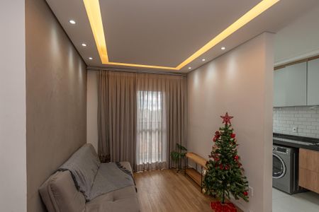 Sala de Estar/Jantar  de apartamento para alugar com 2 quartos, 56m² em Parque Gabriel, Hortolândia