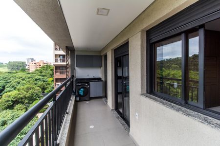 Varanda de apartamento para alugar com 1 quarto, 48m² em Empresarial 18 do Forte, Barueri
