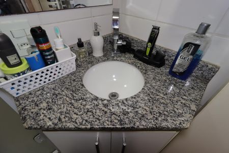 Apartamento à venda com 64m², 3 quartos e 1 vagaBanheiro Social - Pia