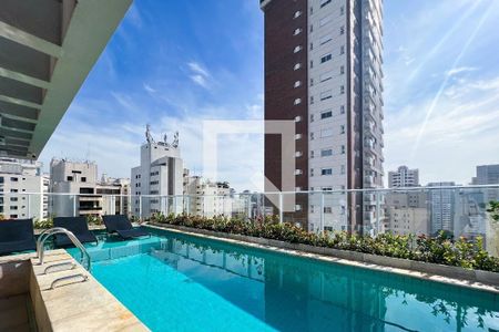 Apartamento para alugar com 42m², 1 quarto e 1 vaga Apartamento para alugar com 42m², 1 quarto e 1 vagaÁrea comum - Piscina