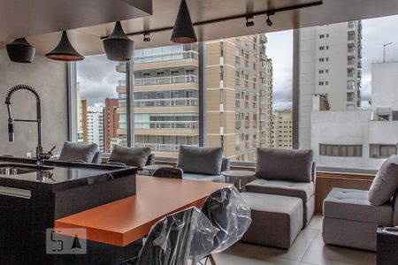 Apartamento para alugar com 42m², 1 quarto e 1 vaga Apartamento para alugar com 42m², 1 quarto e 1 vagaÁrea comum - Salão de festas