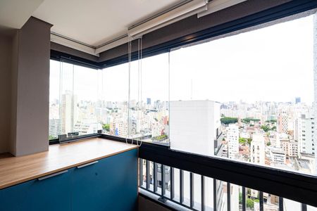 Apartamento à venda com 36m², 2 quartos e sem vagaVaranda