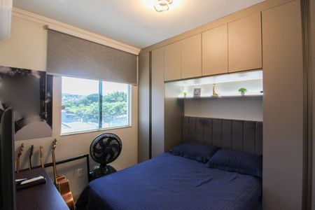 Quarto 1 de apartamento à venda com 2 quartos, 50m² em Letícia, Belo Horizonte