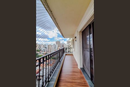 Varanda da Sala de apartamento à venda com 4 quartos, 146m² em Pompeia, São Paulo
