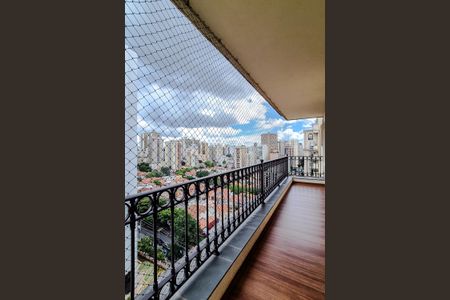 Varanda da Sala de apartamento à venda com 4 quartos, 146m² em Pompeia, São Paulo