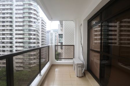 Varanda de apartamento para alugar com 3 quartos, 141m² em Barra Funda, Guarujá