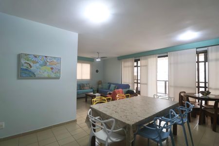 Sala de apartamento para alugar com 3 quartos, 141m² em Barra Funda, Guarujá