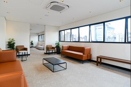 Studio para alugar com 21m², 1 quarto e sem vagaÁrea comum - Salão de festas