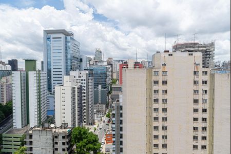 Vista do Quarto de kitnet/studio para alugar com 1 quarto, 21m² em Bela Vista, São Paulo