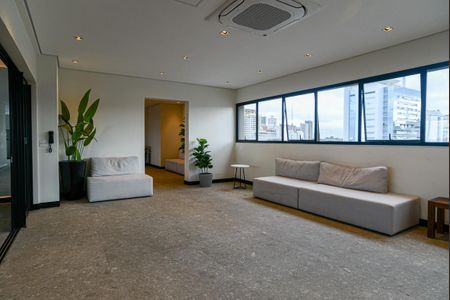 Studio para alugar com 21m², 1 quarto e sem vagaÁrea comum - Salão de festas