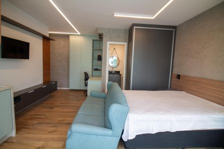 Studio para alugar com 31m², 1 quarto e sem vagaSala / Quarto - Studio