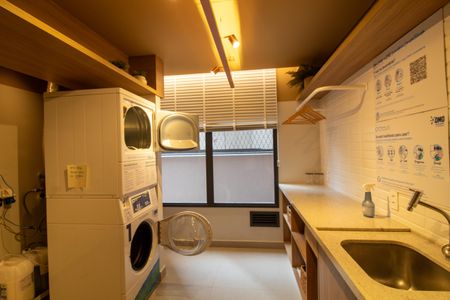 Studio para alugar com 31m², 1 quarto e sem vagaÁrea comum - Lavanderia
