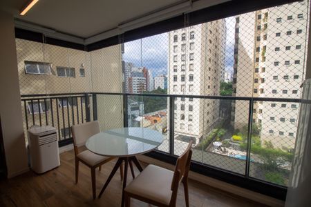 Studio para alugar com 31m², 1 quarto e sem vagaVaranda