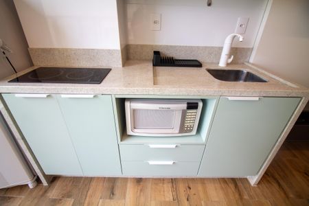 Studio para alugar com 31m², 1 quarto e sem vagaCozinha - Armários