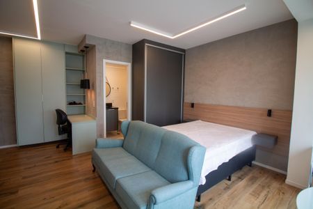 Studio para alugar com 31m², 1 quarto e sem vagaSala / Quarto - Studio