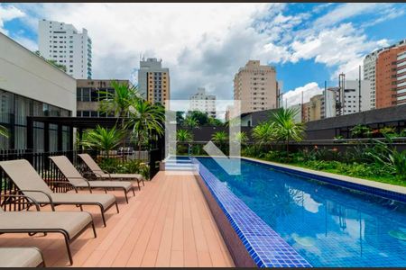 Área comum - Piscina de apartamento à venda com 3 quartos, 117m² em Indianópolis, São Paulo