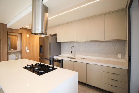Cozinha de apartamento à venda com 3 quartos, 117m² em Indianópolis, São Paulo
