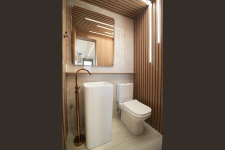 Lavabo de apartamento à venda com 3 quartos, 117m² em Indianópolis, São Paulo