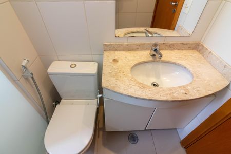 Apartamento para alugar com 129m², 3 quartos e 3 vagasBanheiro da Suíte 1