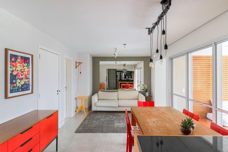 Sala 1 de apartamento à venda com 2 quartos, 112m² em Chácara Santo Antônio, São Paulo