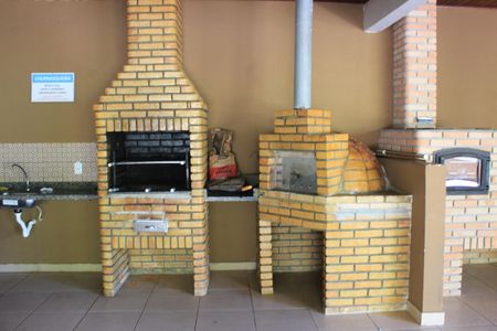 Casa de condomínio para alugar com 128m², 2 quartos e 2 vagasÁrea comum - Churrasqueira