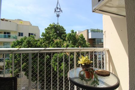 Sala - Varanda de apartamento para alugar com 3 quartos, 74m² em Pechincha, Rio de Janeiro