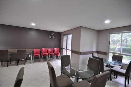 Apartamento para alugar com 60m², 2 quartos e 1 vagaÁrea comum - Salão de festas