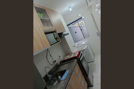 Cozinha de apartamento à venda com 2 quartos, 44m² em Jardim Pedro José Nunes, São Paulo