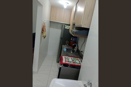 Cozinha de apartamento à venda com 2 quartos, 44m² em Jardim Pedro José Nunes, São Paulo