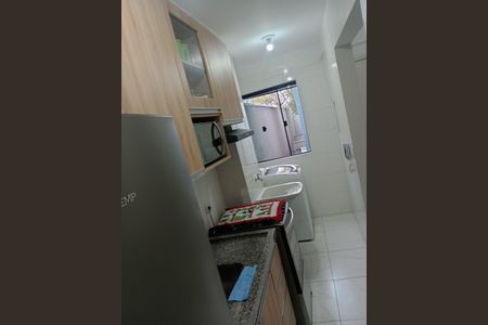 Cozinha de apartamento à venda com 2 quartos, 44m² em Jardim Pedro José Nunes, São Paulo