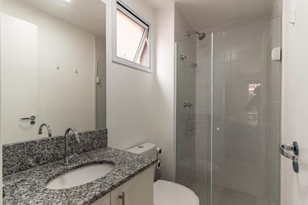 Banheiro de kitnet/studio à venda com 1 quarto, 33m² em Consolação, São Paulo