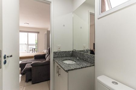 Studio para alugar com 33m², 1 quarto e sem vaga Studio para alugar com 33m², 1 quarto e sem vagaBanheiro