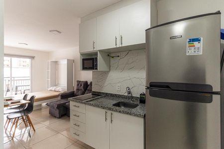 Studio para alugar com 33m², 1 quarto e sem vaga Studio para alugar com 33m², 1 quarto e sem vagaCozinha
