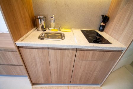 Studio para alugar com 26m², 1 quarto e sem vagaCozinha