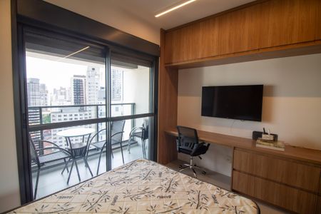 Studio para alugar com 26m², 1 quarto e sem vagaSala / Quarto - Studio