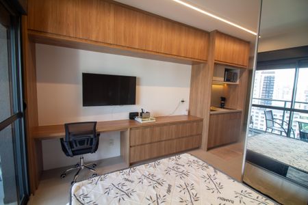 Studio para alugar com 26m², 1 quarto e sem vagaSala / Quarto - Studio