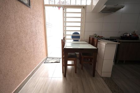 Sala de Jantar de casa à venda com 2 quartos, 97m² em Parque Erasmo Assunção, Santo André
