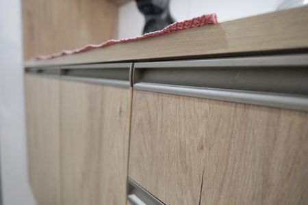 Casa à venda com 97m², 2 quartos e 2 vagas Casa à venda com 97m², 2 quartos e 2 vagasCozinha