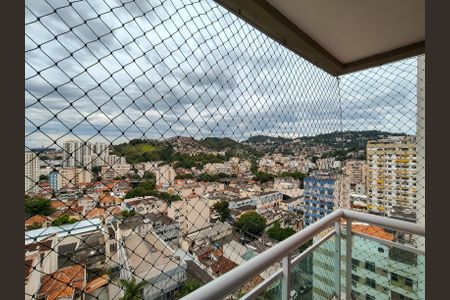 Vista da Sala de apartamento para alugar com 1 quarto, 64m² em Rio Comprido, Rio de Janeiro